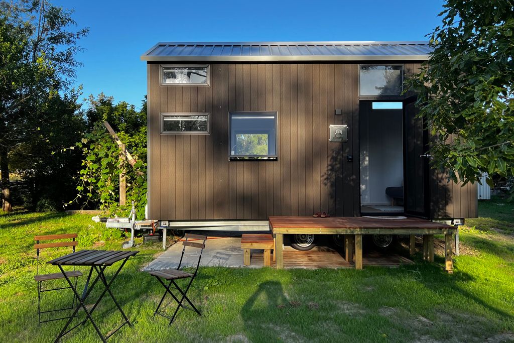 Dove Creek Tiny House Tiny Away Tiny House Rentals, Motueka